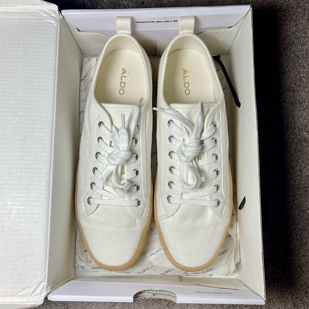 Aldo Hiwiel-70 Sneakers White - Picture 3 of 10
